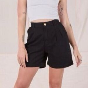 Big Bud Press Trousers Shorts, Black, size Small